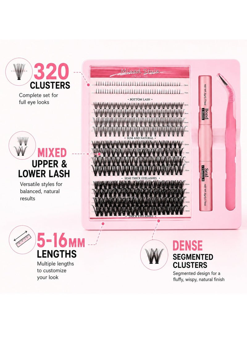 The Lash Edit – DIY Cluster Extension Kit